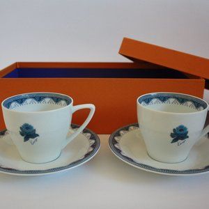 Kenzo by Aito Japan Vintage Tea Cups And Saucers